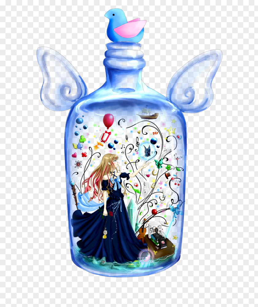Bottle Christmas Ornament Character Fiction PNG