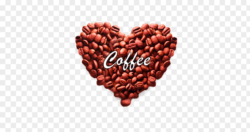 Coffee Heart Bean Cafe PNG