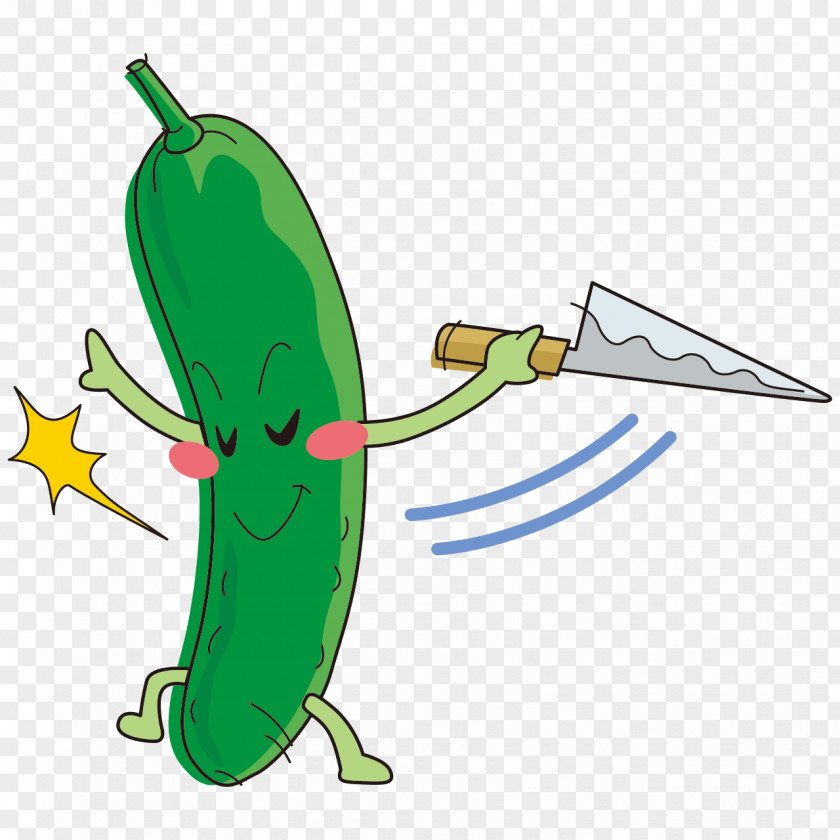 Cucumber Vegetable Cartoon Pumpkin Illustration PNG