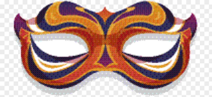 Mardi Gras Headgear Background Orange PNG