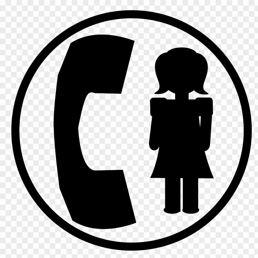 Phone Woman Symbol Clip Art PNG