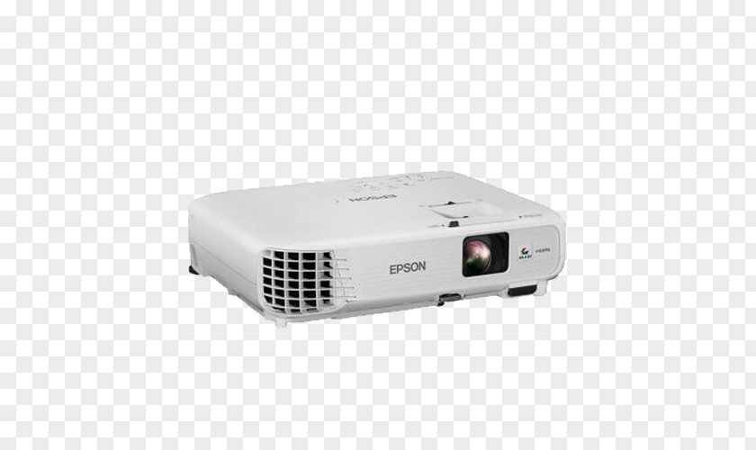 Projector Home Office 3LCD Video 720p High-definition Television Epson PNG