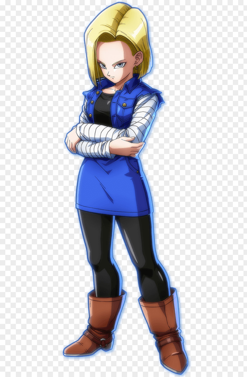 Android 18 Dragon Ball FighterZ Goku 16 Majin Buu PNG Buu, goku clipart PNG