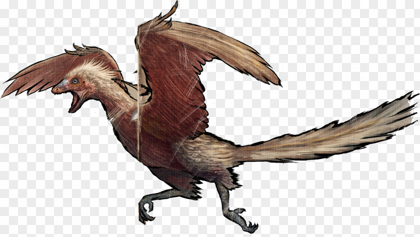 Bird Archaeopteryx ARK: Survival Evolved Xiaotingia Tapejara PNG