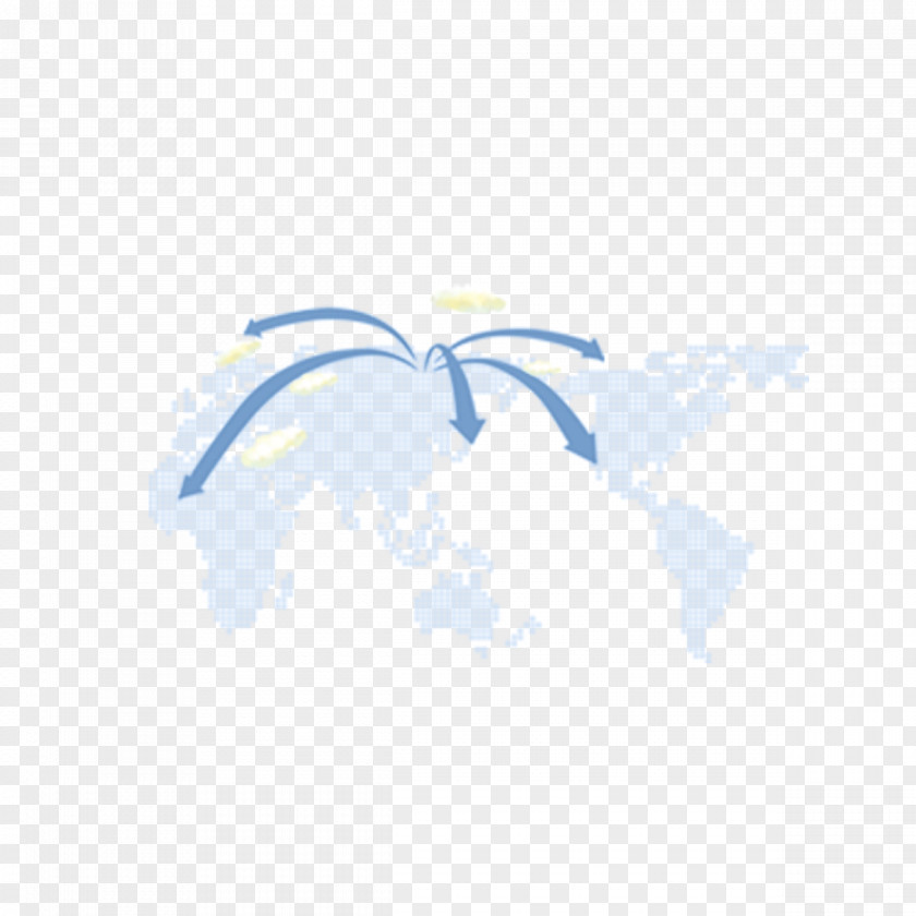 Blue Map Area Computer Pattern PNG