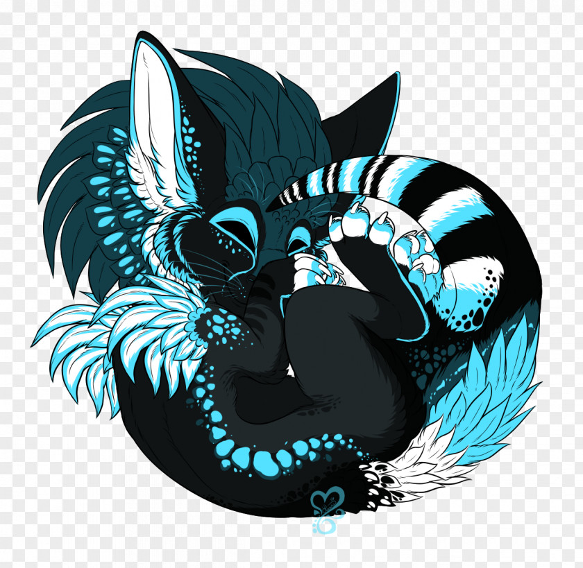 Cat Cyan Turquoise Sushi PNG