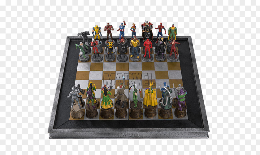 Hand Painted Figures Chess Piece Chessboard Board Game PNG