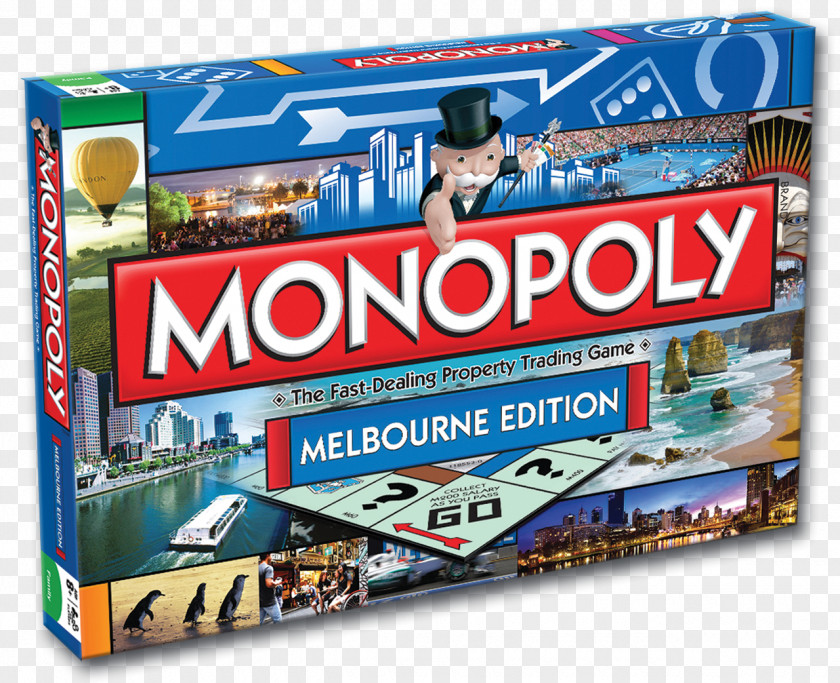 Sydney Monopoly City Board Game USAopoly PNG