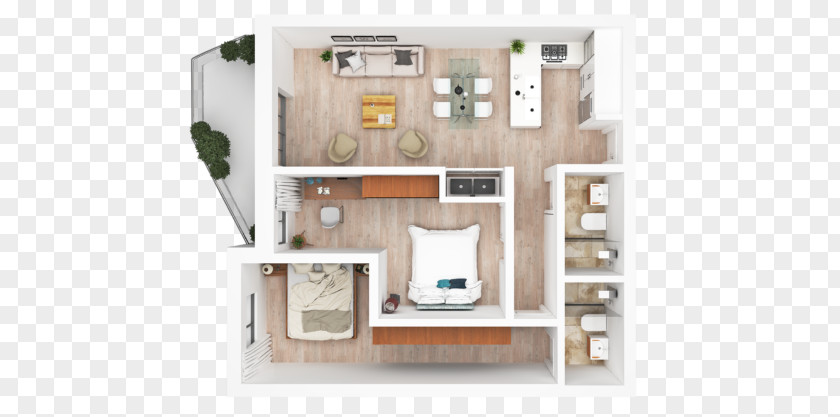 Bed Plan Furniture Rivoli Apartment Home Bedroom PNG