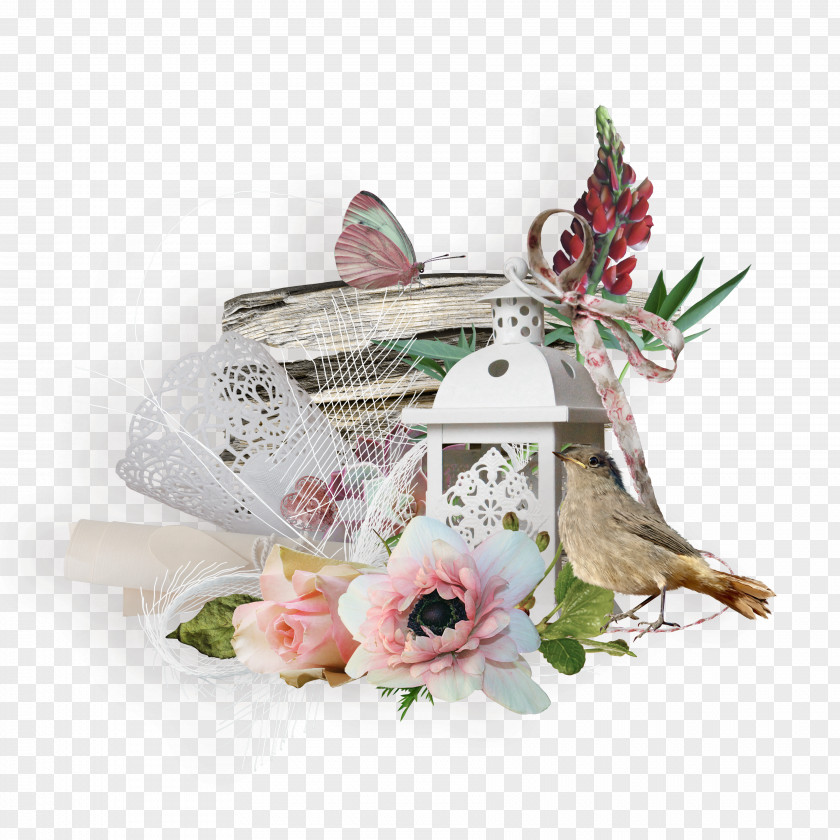 Bouquet Birds Floral Design Flower Icon PNG