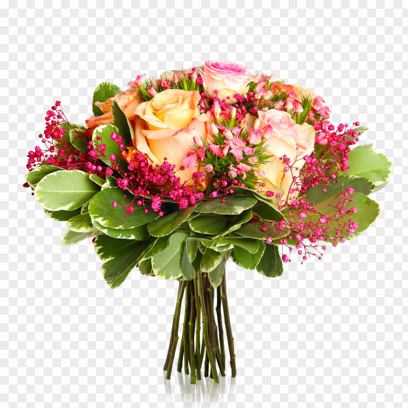 Flower Bouquet Rose Wedding Cut Flowers PNG