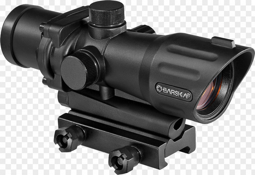 Handgun Scopes Telescopic Sight Barska 4x32 AR-15/M-16 Riflescope, Black Matte 1x30mm Electro M-16 IR AC10984 