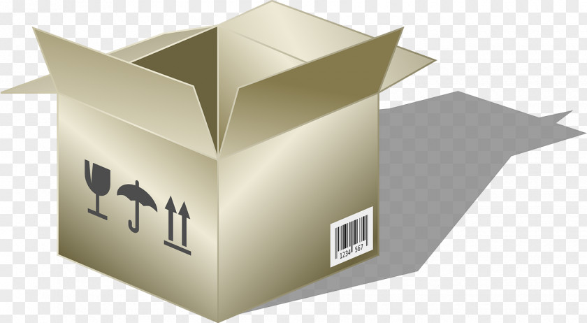 Recycle Bin Cardboard Box Illustration PNG