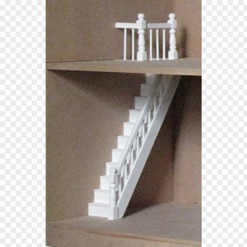 Stairs Handrail Dollhouse Shelf Baluster PNG