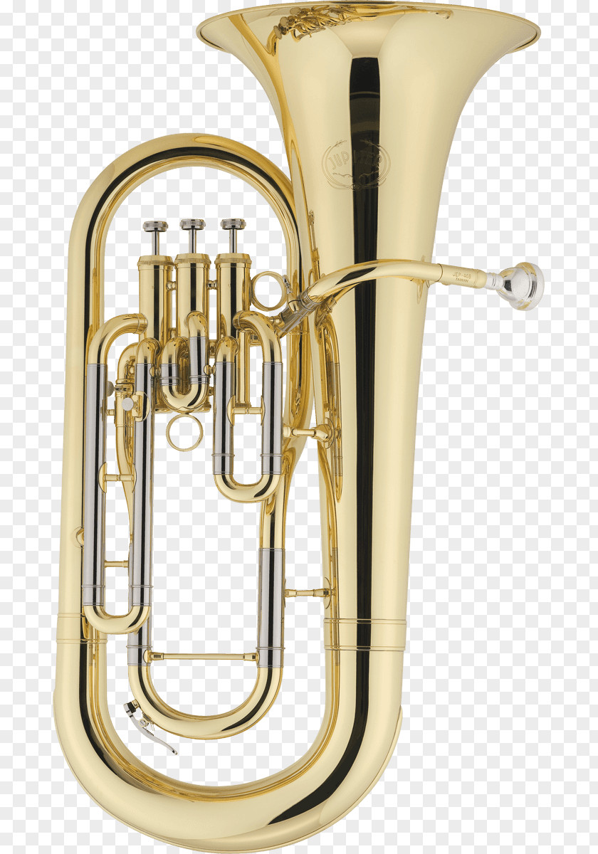 Trombone Saxhorn Jupiter 470 Series 4-Valve Euphonium Tuba Brass Instruments PNG