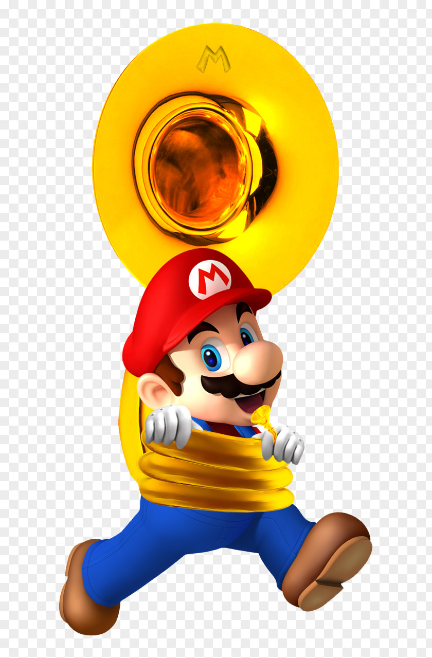 Tuba Super Mario Bros. New Bros World & Yoshi PNG