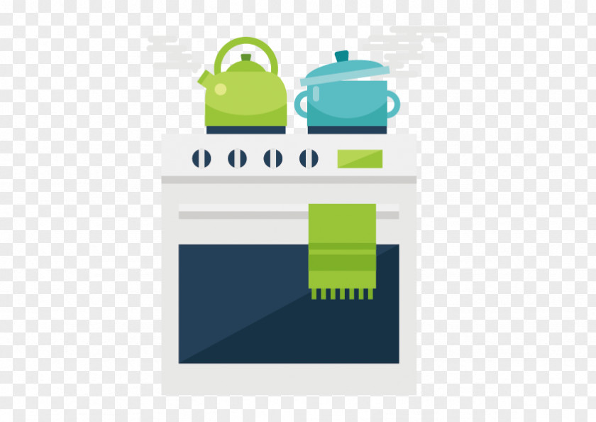 Vector Gas Stove Kitchen Icon PNG