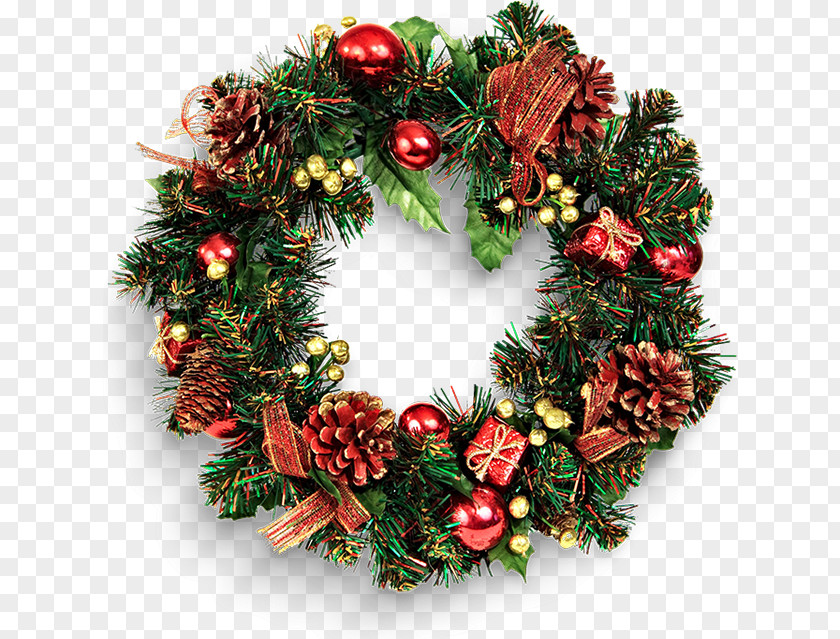 Wreaths Santa Claus Christmas Ornament Wreath Stock Photography PNG