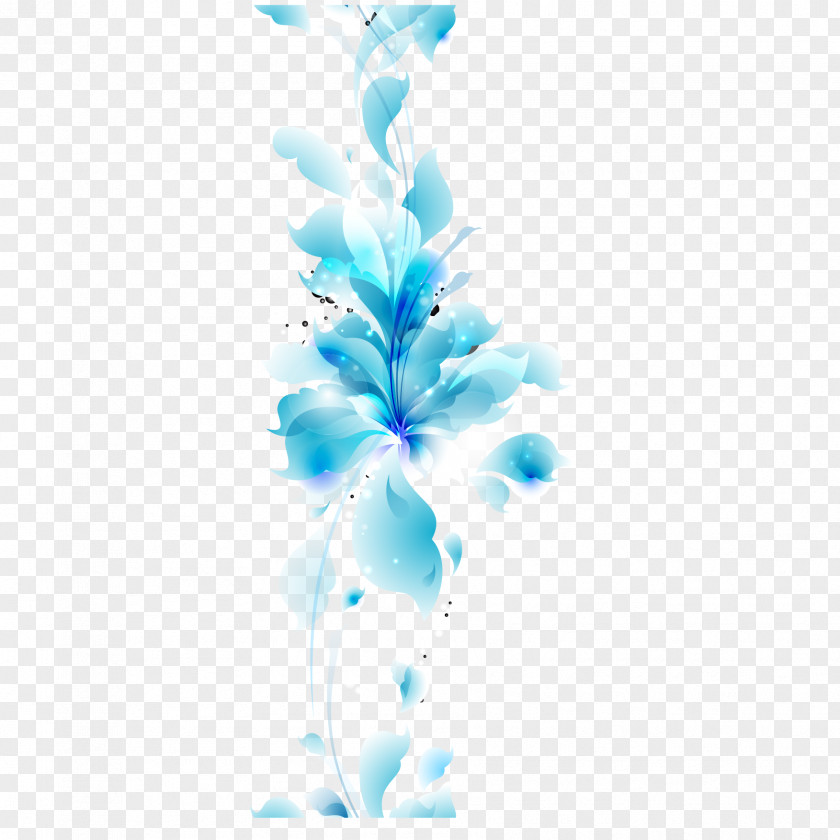 Blue Bouquet Flower PNG