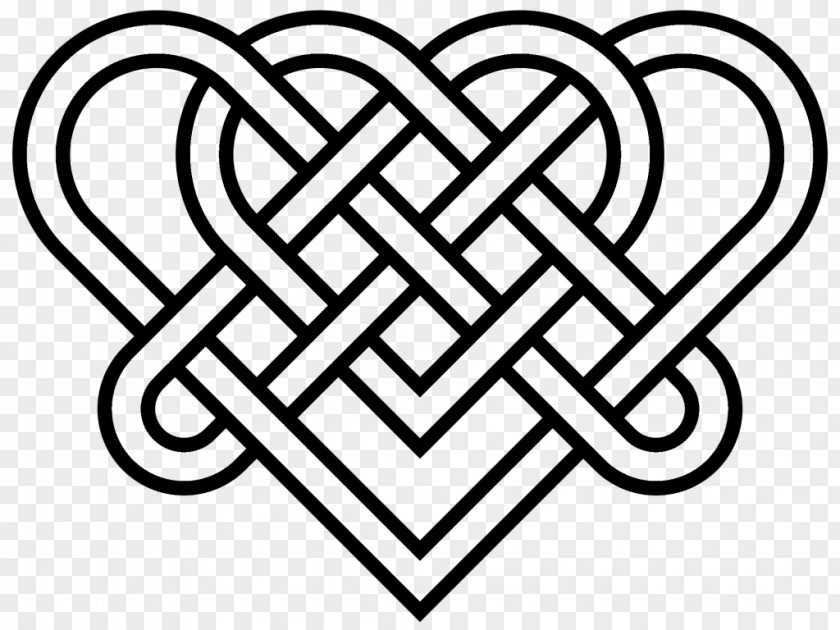 Celticborderhd Celtic Knot Celts Heart Symbol Clip Art PNG