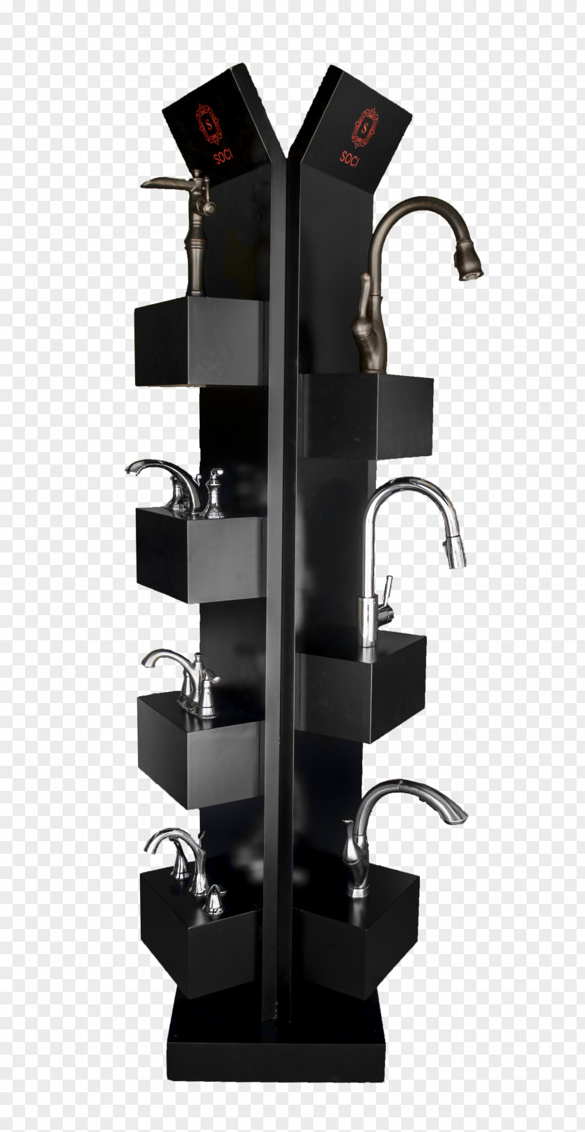 Tap Display Stand Bathroom Tile PNG