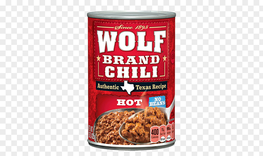 Turkey Chili Con Carne Wolf Brand Recipe Bean Beef PNG