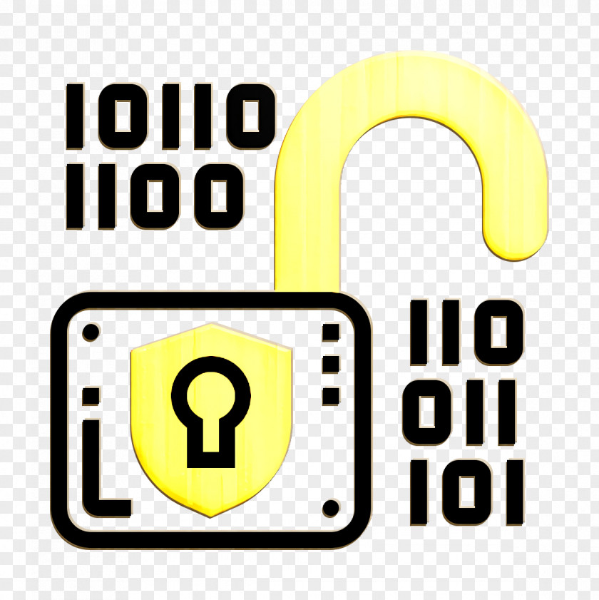 Unlock Icon Online Security Cyber Crime PNG