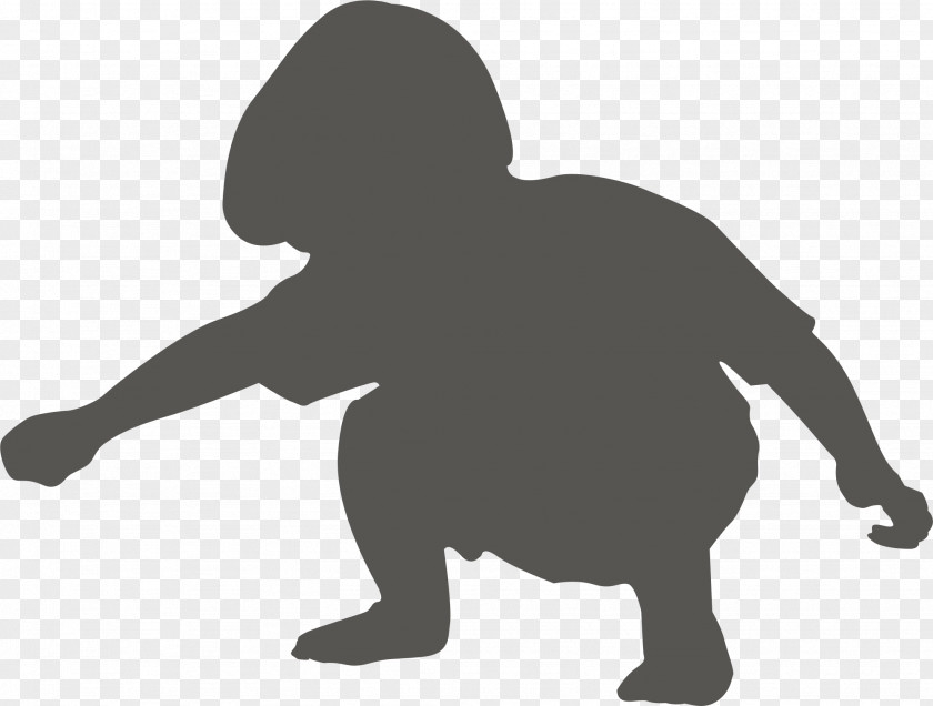 Animal Silhouettes Silhouette Child Clip Art PNG