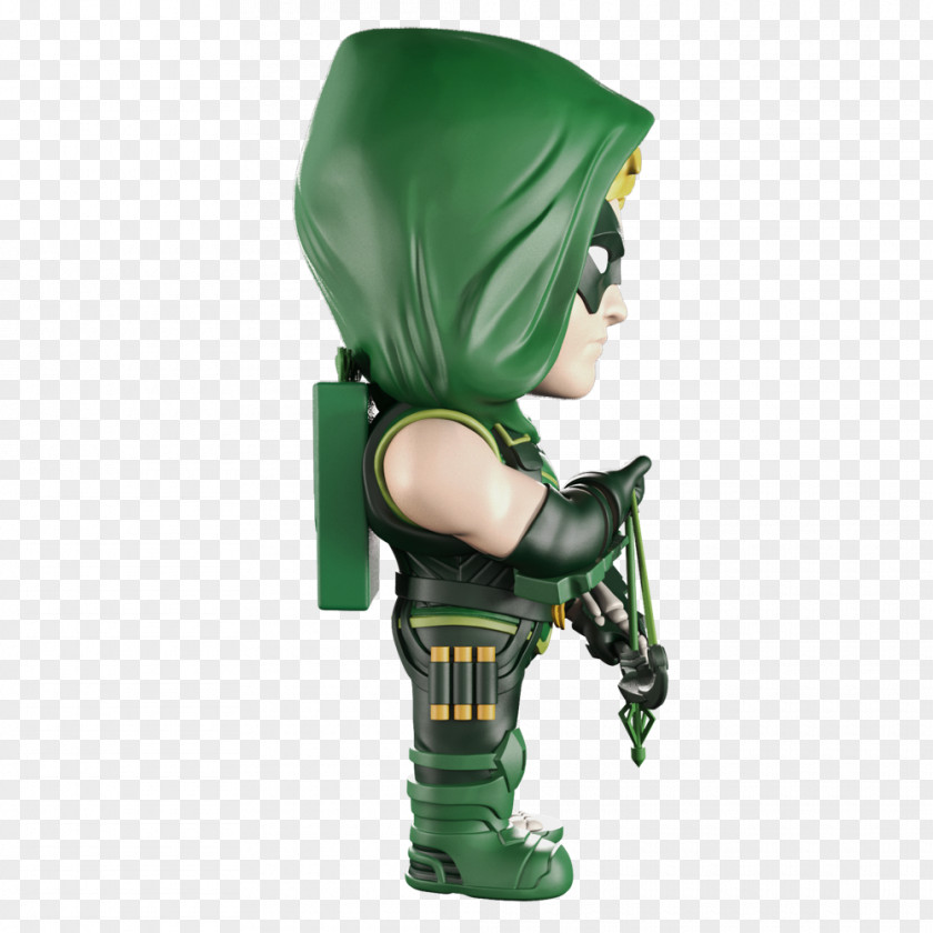 Hand-painted Panda Green Arrow Designer Toy DC Comics Artist Collectable PNG