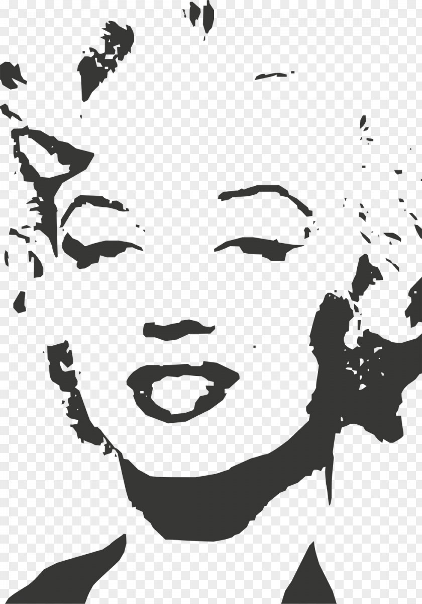Marilyn Monroe Diptych Artist Pop Art Printmaking PNG
