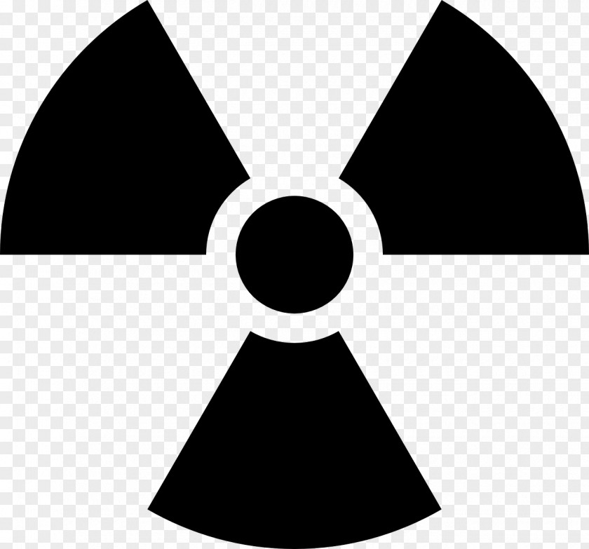 Radioactive Decay Hazard Symbol Radiation Clip Art Biological PNG