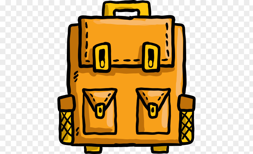 Backpack Baggage Travel Satchel Icon PNG