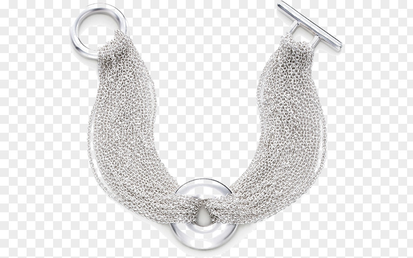 Silver Tiffany & Co. Jewellery Bracelet Chain PNG