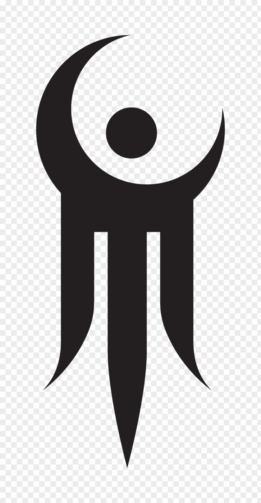 Symbolic Vector Moonspell Logo Symbol Drawing PNG