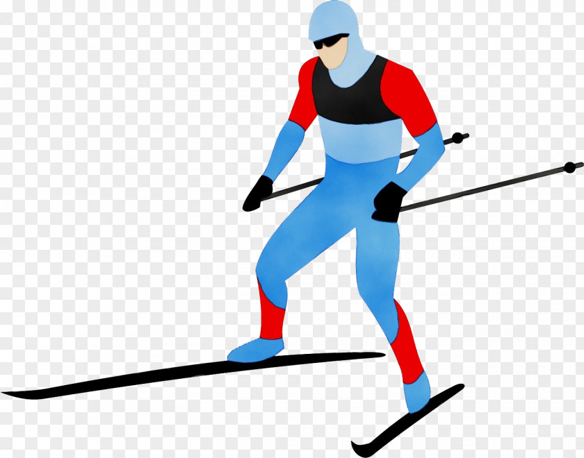 Telemark Skiing Recreation Skier Cross-country Nordic Combined Ski Pole PNG