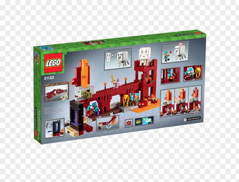 Lego Minecraft Amazon.com LEGO 21122 The Nether Fortress Hamleys PNG