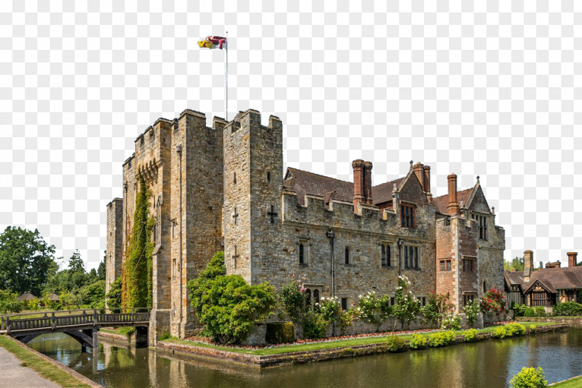 Majestic Castle In Europe Hever Architecture PNG