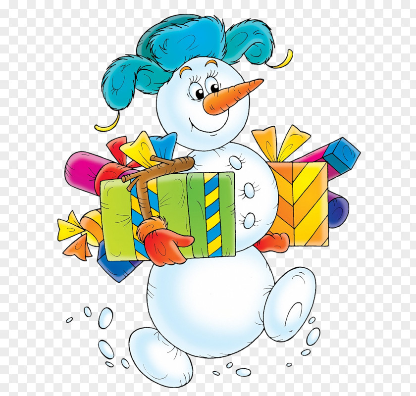Snowman Gifts Ded Moroz Clip Art PNG