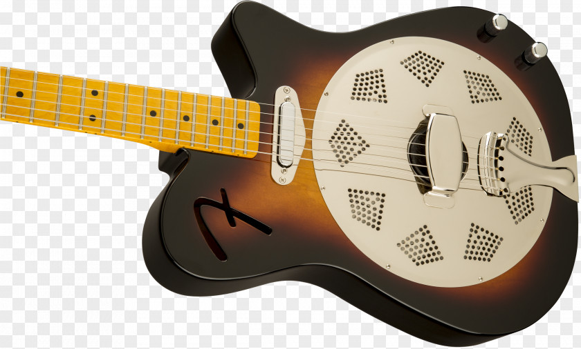 Sunburst Acoustic-electric Guitar Resonator Fender Telecaster Acoustic PNG