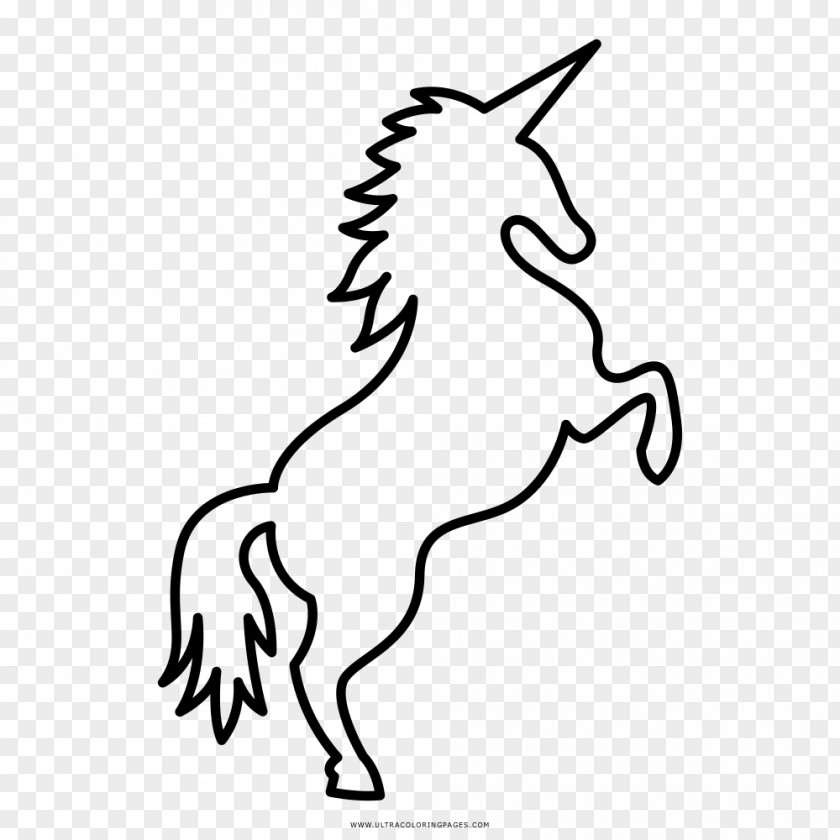 Unicorn Pegasus Coloring Book Drawing Horse PNG