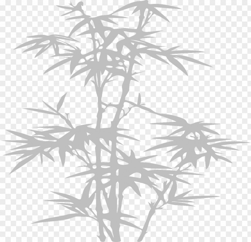 Bamboo Silhouette Drawing Clip Art PNG