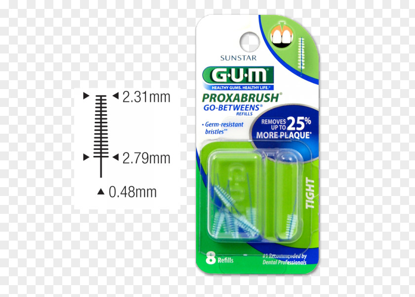Chewing Gum GUM Proxabrush Go-Betweens Gums Dental Plaque PNG