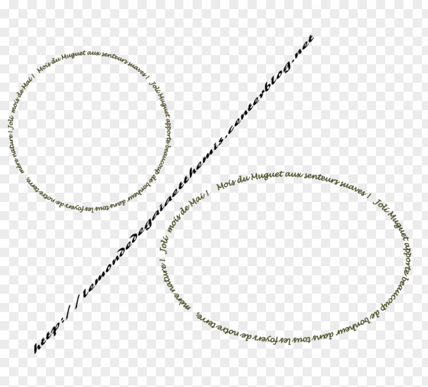 Jewellery Body Necklace Chain Font PNG