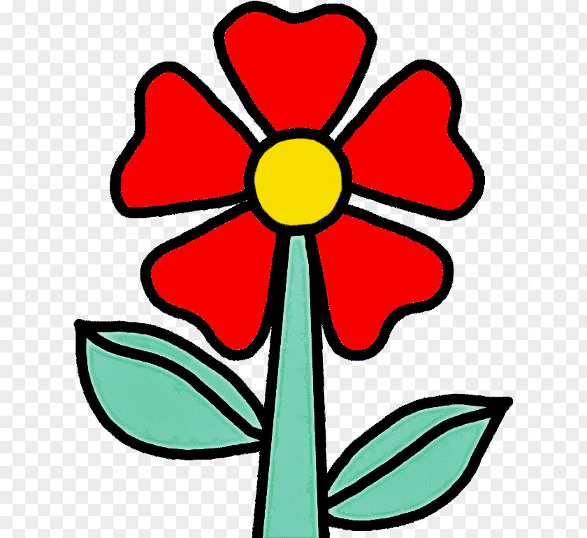Plant Stem Flower Green Petal Symbol PNG