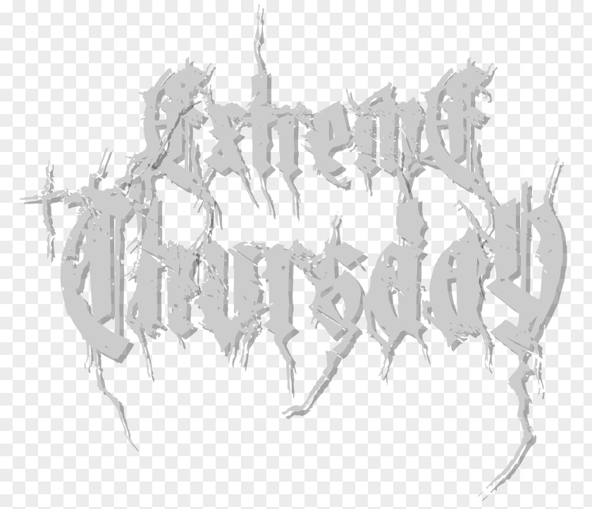 Extreme Metal Graphics Font Logo Heavy Musical Ensemble PNG