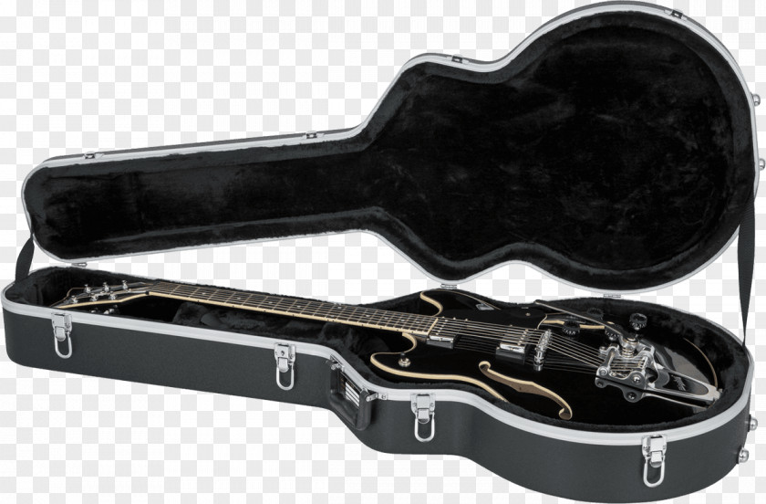Guitar Semi-acoustic Electric Gibson ES-335 Solid Body PNG