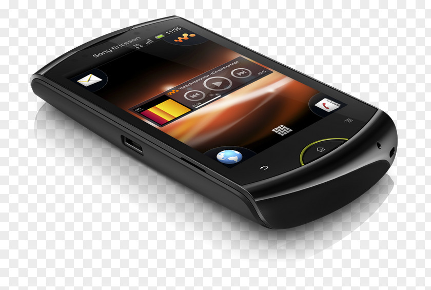 Smartphone Sony Ericsson Live With Walkman Xperia Ray C X8 W580i PNG