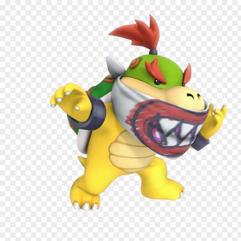 Bowser Jr. Mario Koopa Troopa Rendering PNG