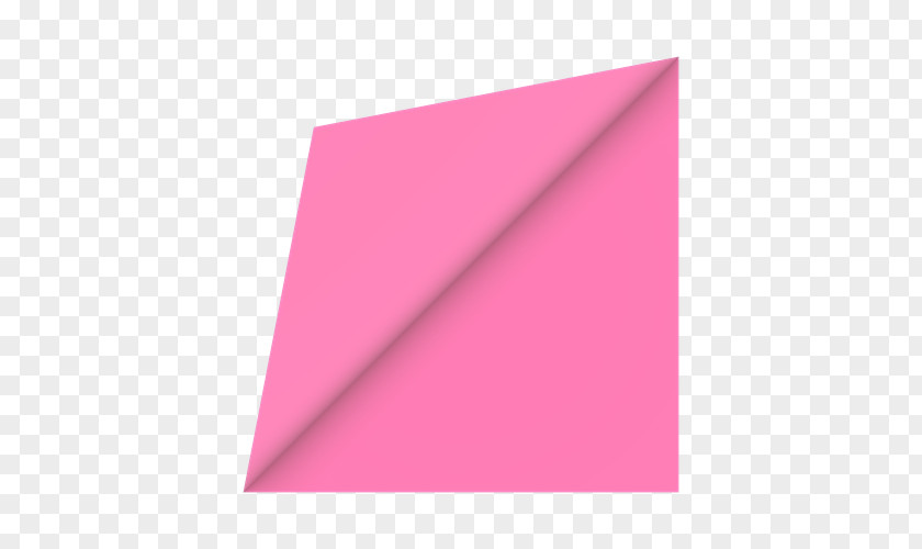 Origami Flower Paper Line Triangle PNG