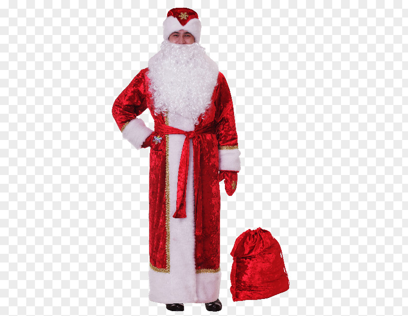 Santa Claus Ded Moroz Snegurochka Costume Grandfather PNG